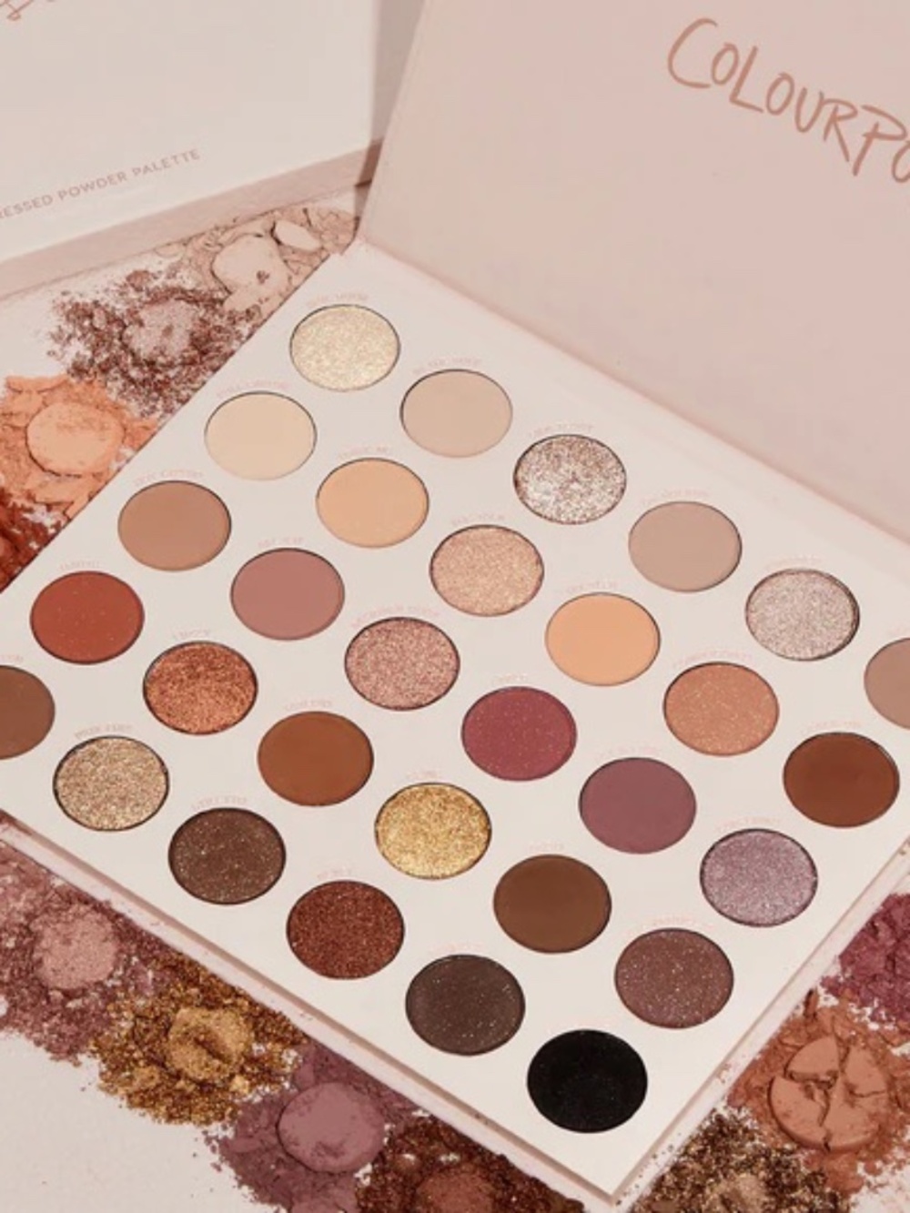 Colourpop Bare Necessities Warm Nude Eyeshadow Palette - Used